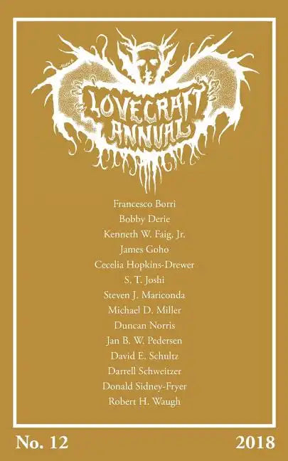 Lovecraft Annual No. 12 (2018) - Paperback