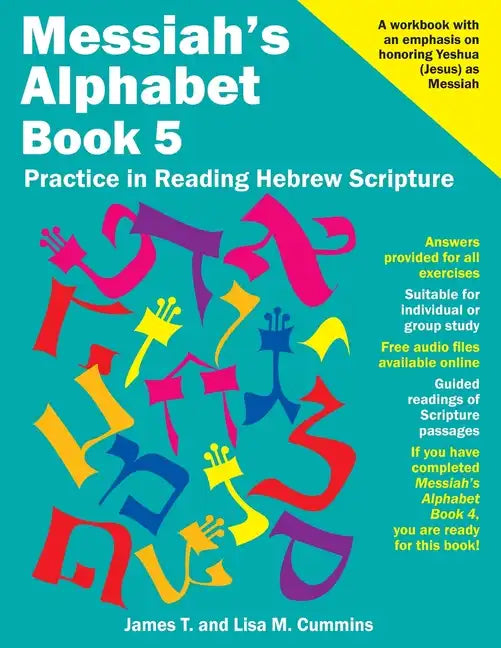 Messiah's Alphabet Book 5: Practice in Reading Hebrew Scripture - Paperback