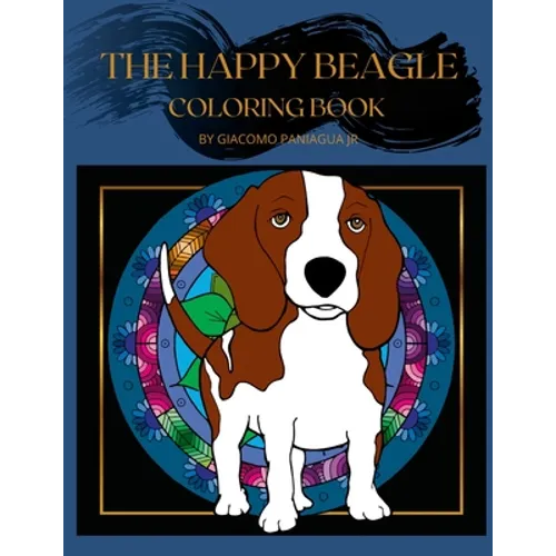 The Happy Beagle Coloring Book - Paperback
