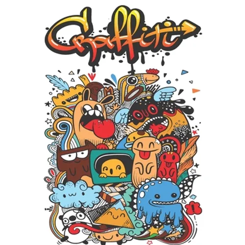 Graffiti: Street Art Coloring Book For Teens Adults, 50 Amazing Graffiti drawing, Calm & Relaxation - Paperback