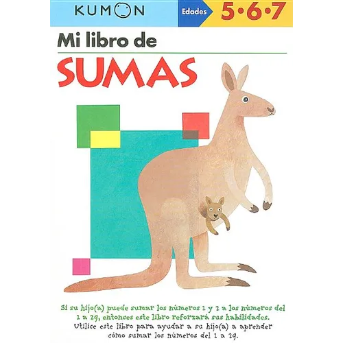 Kumon Mi Libro de Sumas - Paperback