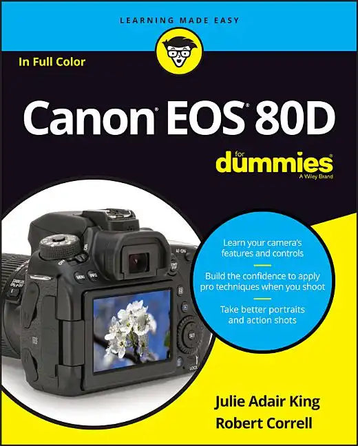 Canon EOS 80d for Dummies - Paperback