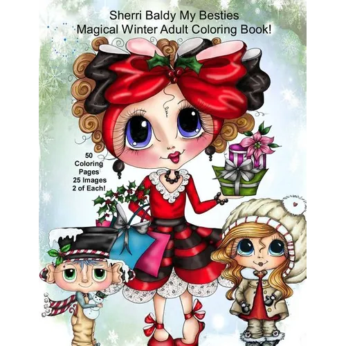 Sherri Baldy My Besties Magical Winter Coloring Book - Paperback