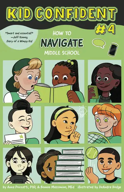 How to Navigate Middle School: Kid Confident Book 4 - Hardcover