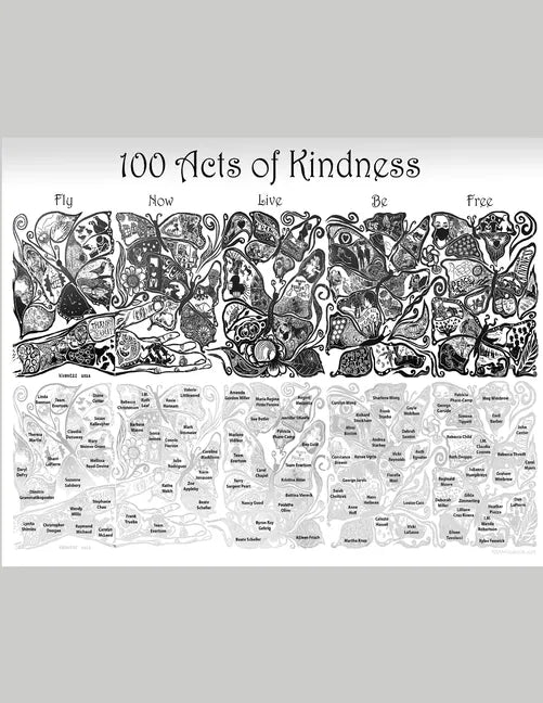 100 Acts of Kindness: Monumental Collaborative Puzzle Print VI - Paperback