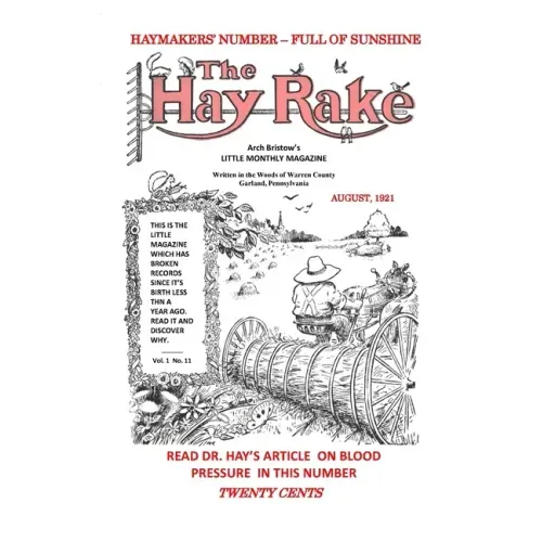 Hay Rake V1 N11 Aug 1921 - Paperback