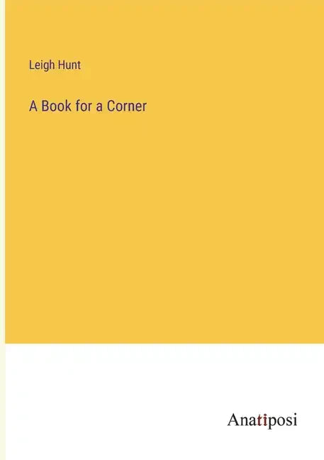 A Book for a Corner - Paperback