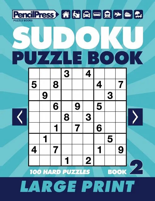 Sudoku Puzzle Book 2 (Large Print) - Paperback