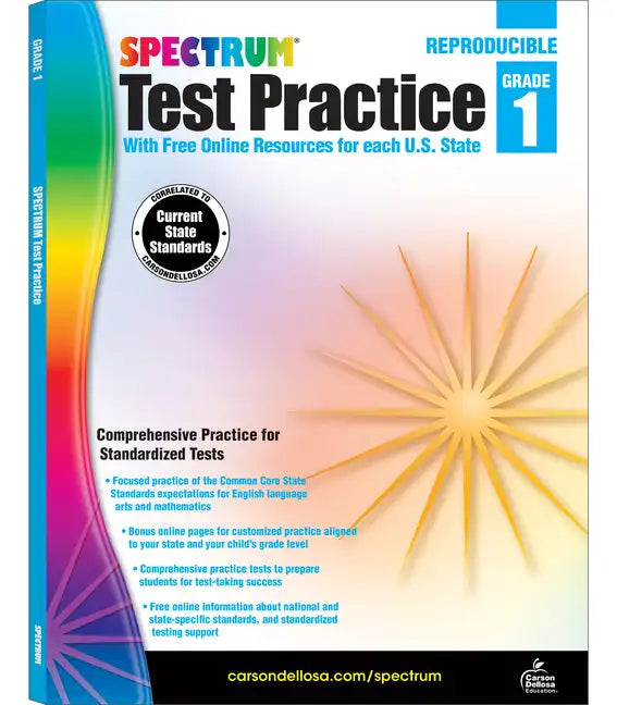 Spectrum Test Practice, Grade 1: Volume 61 - Paperback