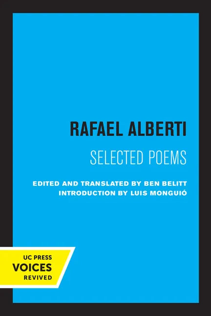 Rafael Alberti: Selected Poems - Paperback