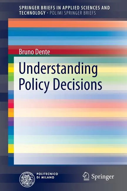 Understanding Policy Decisions - Paperback