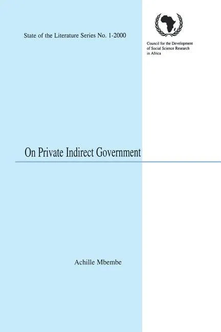 On Private Indirect Government - Paperback