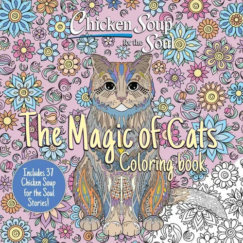 Chicken Soup for the Soul: The Magic of Cats Coloring Book - Paperback