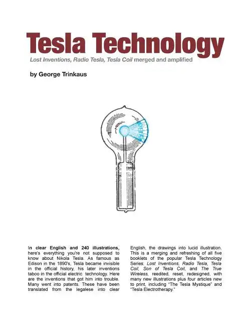Tesla Technology - Paperback