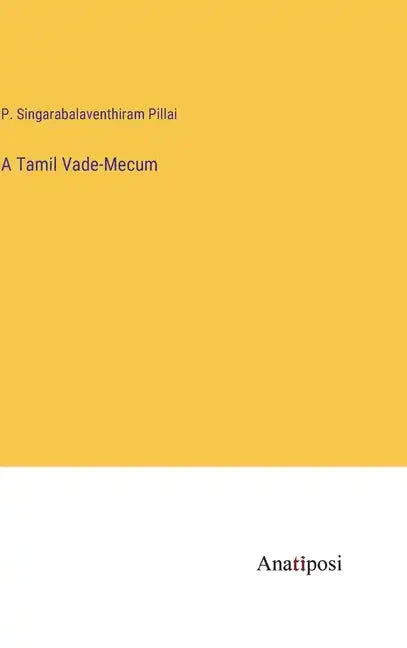 A Tamil Vade-Mecum - Hardcover