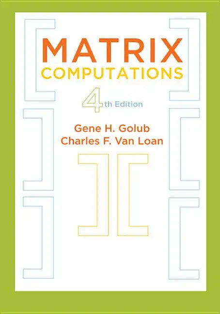 Matrix Computations - Hardcover