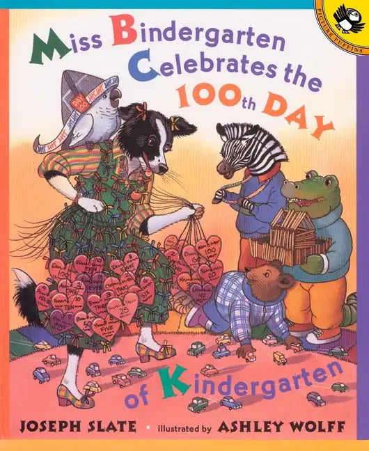 Miss Bindergarten Celebrates the 100th Day of Kindergarten - Paperback