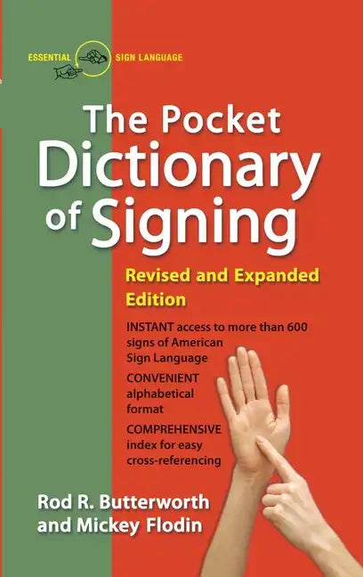 The Pocket Dictionary of Signing - Paperback