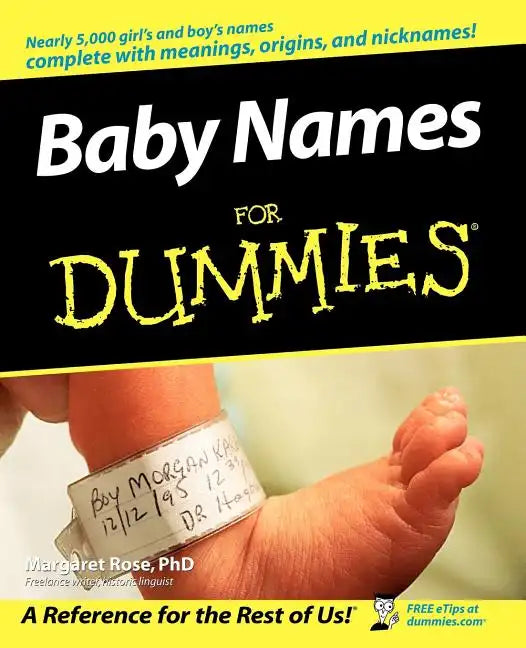 Baby Names for Dummies - Paperback