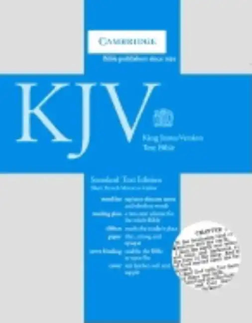 Standard Text Bible-KJV - Leather