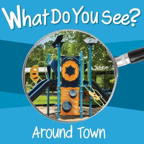 What Do You See: Around Town - Board Book