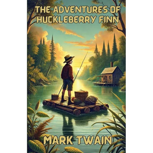 The Adventures Of Huckleberry Finn(Illustrated) - Paperback