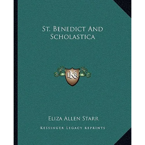 St. Benedict And Scholastica - Paperback
