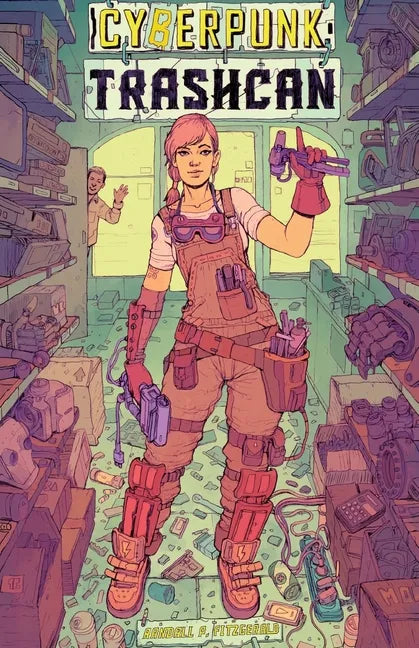 Cyberpunk Trashcan - Paperback