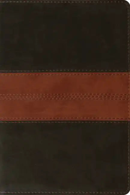 ESV Personal Reference Bible (Trutone, Deep Brown/Tan, Trail Design) - Imitation Leather