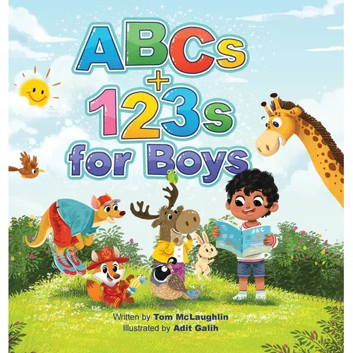 ABCs and 123s for Boys: A fun Alphabet book to get Boys Excited about Reading and Counting! Age 0-6. (Baby shower, toddler, pre-K, preschool, - Hardcover