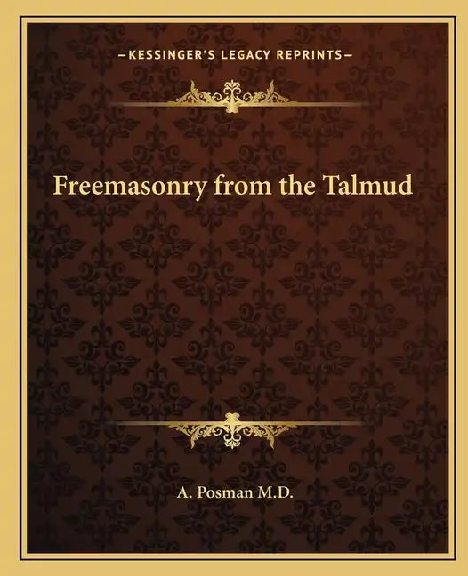 Freemasonry from the Talmud - Paperback
