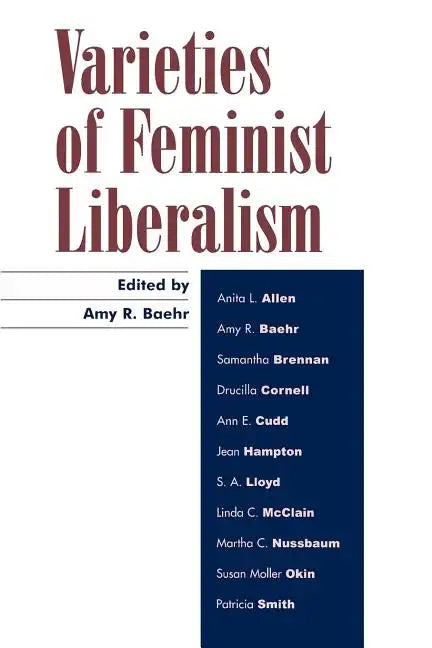 Varieties of Feminist Liberalism - Paperback