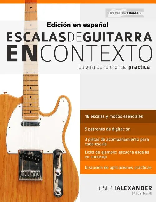 Escalas de guitarra en contexto - Paperback