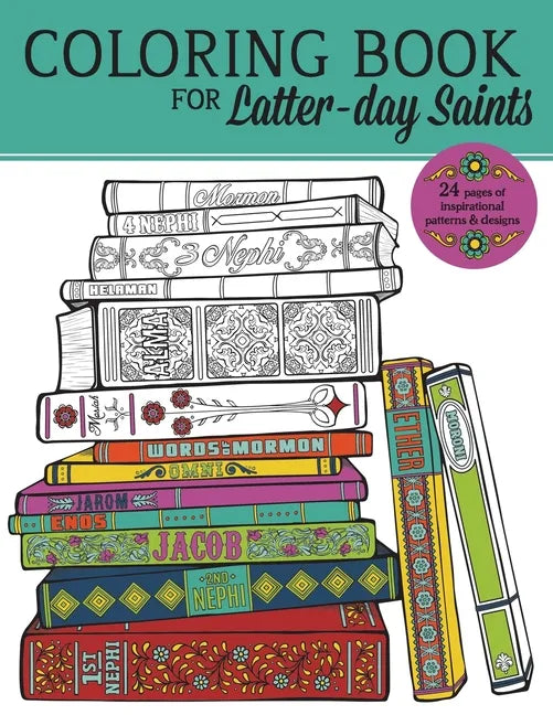 Adult Coloring Book For Latter-day Saints - Paperback