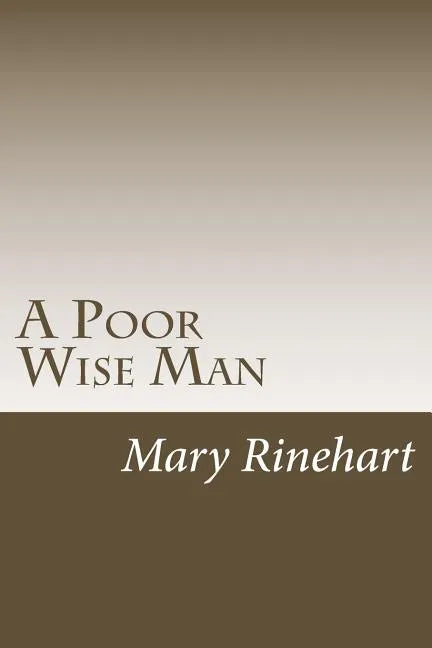 A Poor Wise Man - Paperback