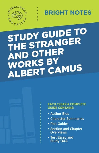 Study Guide to The Stranger and Other Works by Albert Camus - Paperback
