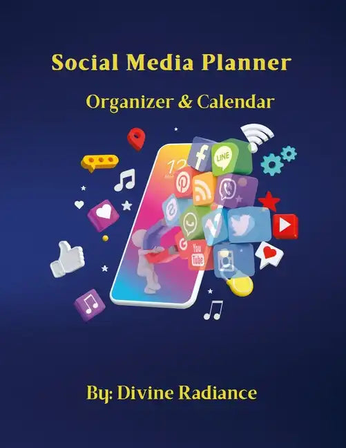 Social Media Planner: Organizer & Calendar - Paperback