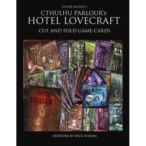Cthulhu Parlour Hotel Lovecraft Cut and fold Game-Cards - Paperback