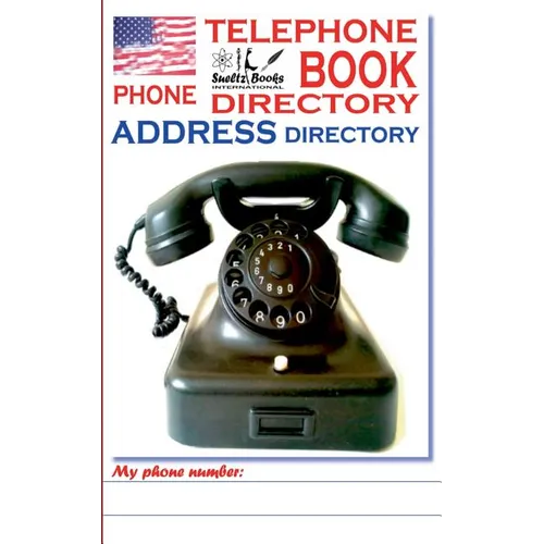 TELEPHONE PHONE BOOK ADDRESS DIRECTORY - Telefon - und Adressbuch - Paperback