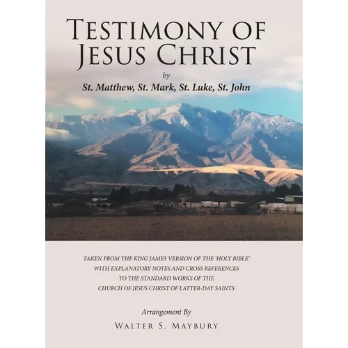 Testimony of Jesus Christ - Hardcover