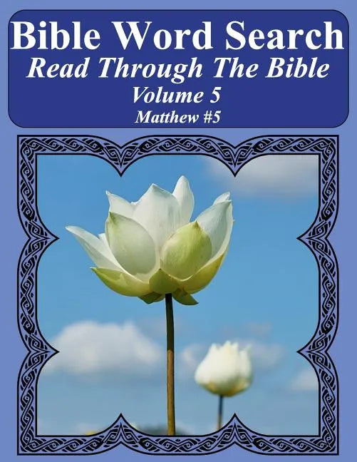Bible Word Search Read Through The Bible Volume 5: Matthew #5 Extra Large Print - Paperback