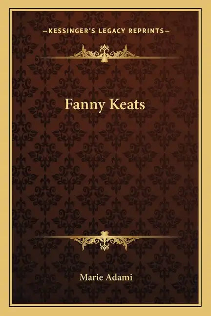 Fanny Keats - Paperback