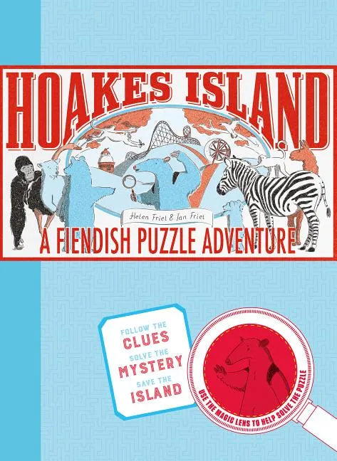 Hoakes Island: A Fiendish Puzzle Adventure - Hardcover
