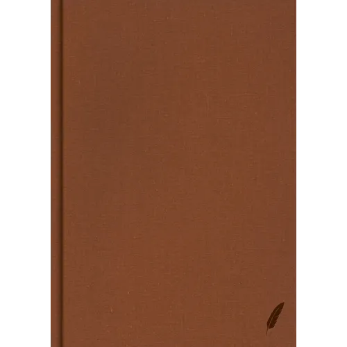 NASB Notetaking Bible, Large Print Edition, Cinnamon Brown Cloth Over Board - Hardcover