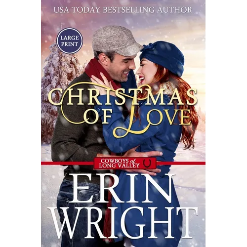 Christmas of Love: A Small Town Holiday Western Romance (Large Print) - Paperback