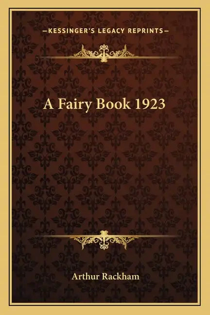 A Fairy Book 1923 - Paperback