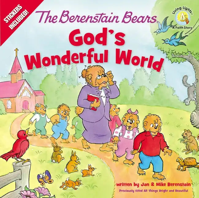 The Berenstain Bears God's Wonderful World - Paperback