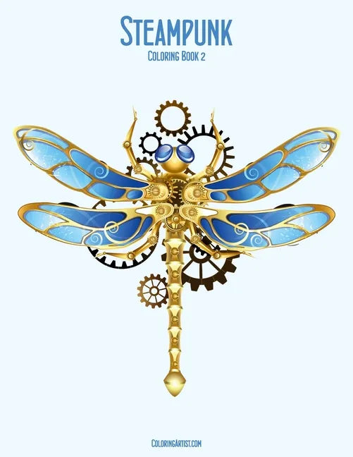 Steampunk Coloring, Book 2 - Paperback