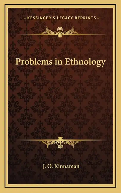 Problems in Ethnology - Hardcover