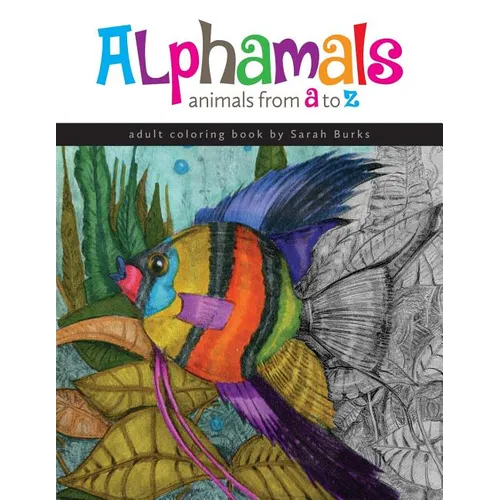 Alphamals Coloring Book: Animals from A-Z - Paperback
